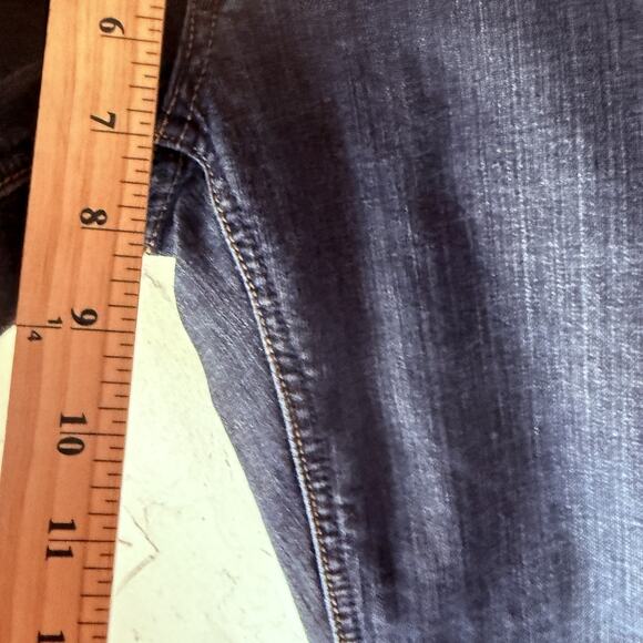 Cowgirl Tuff Co Jeans Womens Size 29 Dark Wash Bootcut Embroidered Stretch Denim - Picture 5 of 8